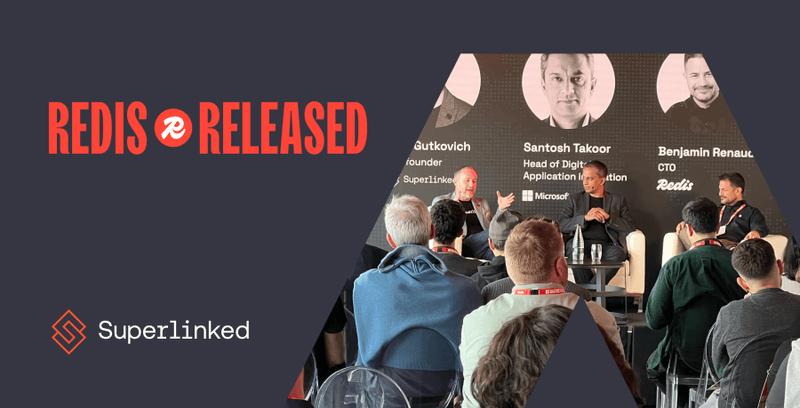 The future of fast apps at Redis Released London