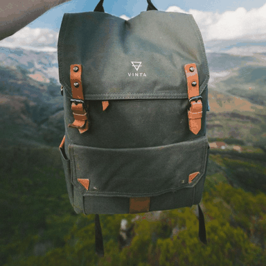 green backpack